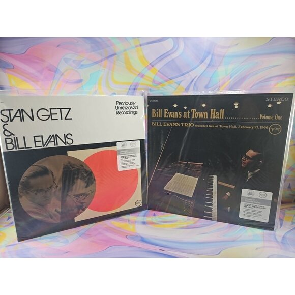 Lot of 2 Bill Evans Records (New): Previously Unreleased Recordings